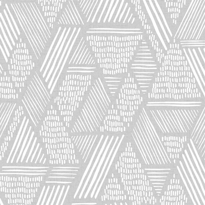 Superfresco Easy Ethnic Stitch Grey Wallpaper