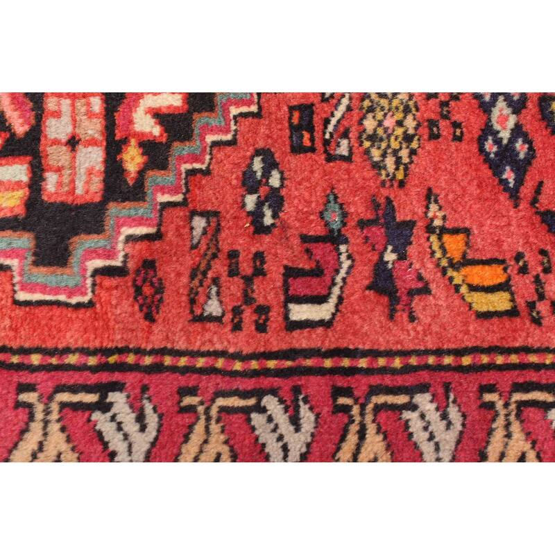 ECARPETGALLERY Hand-knotted Kayseri Black Wool Rug - 4'6 x 7'0