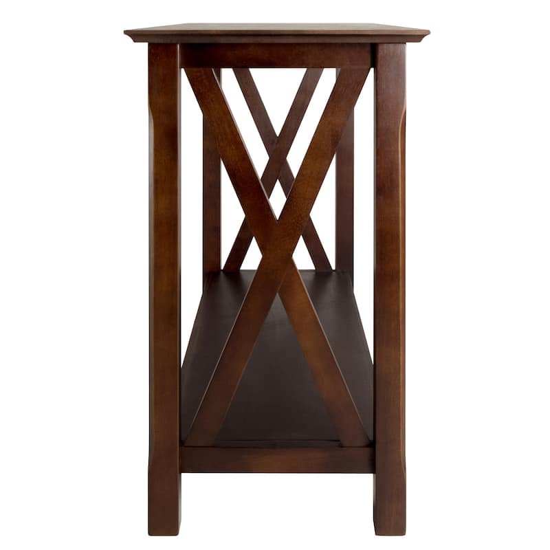 Xola Console Table Living Room, Cappuccino - 45"W x 17"D x 30"H