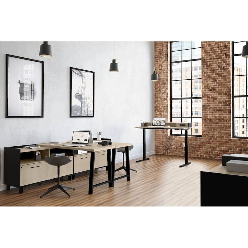 South Shore Kozack 2-drawer Credenza with Doors