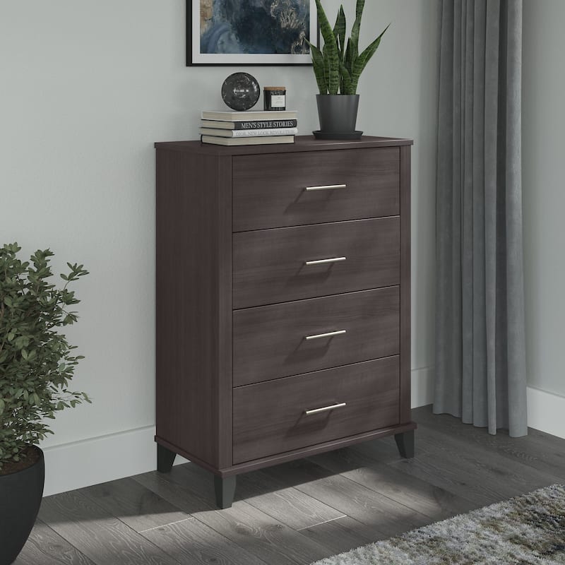 Somerset Chest of Drawers in Ash Gray - Storm Gray