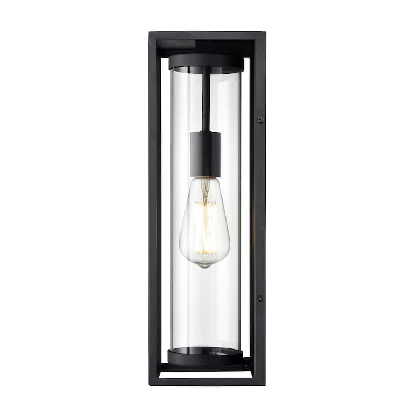 Millennium Lighting Caleb 1 Light Outdoor Wall Sconce in Textured Black