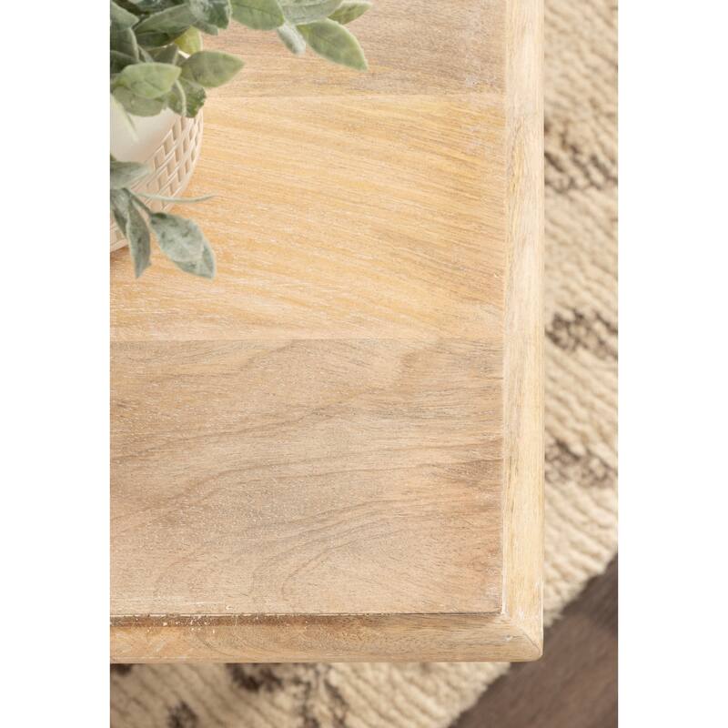 Kate and Laurel Patresa Wood Side Table - 18x14x24
