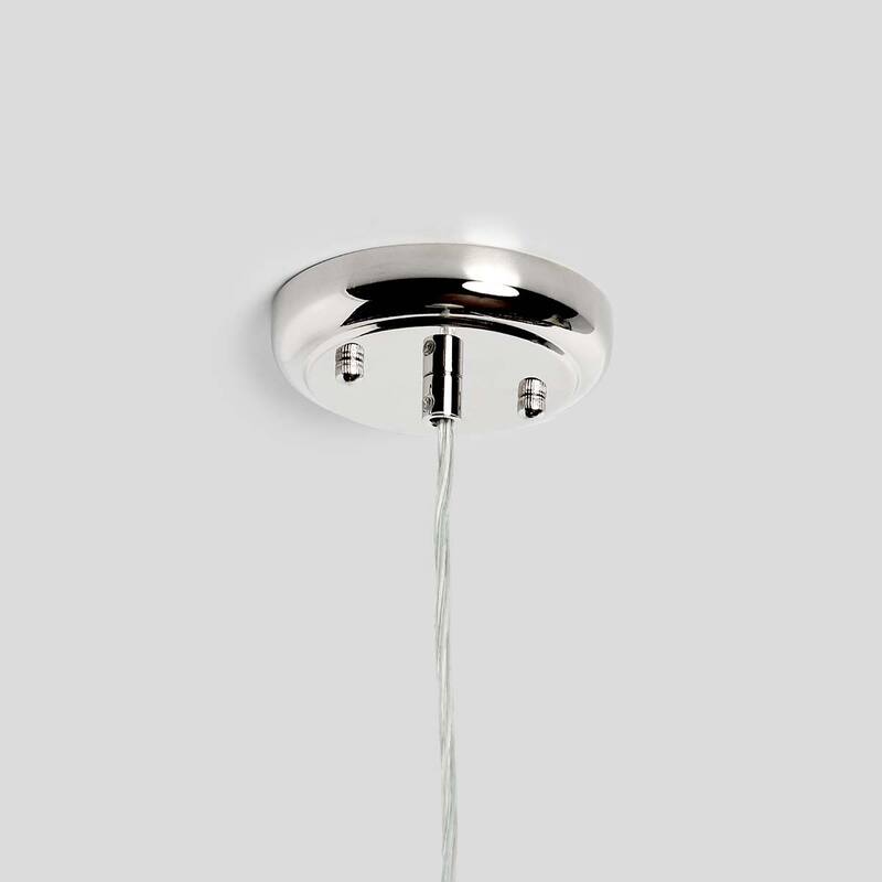 Teresa 1-Light Deep Gray Concrete Pendant by Kosas Home