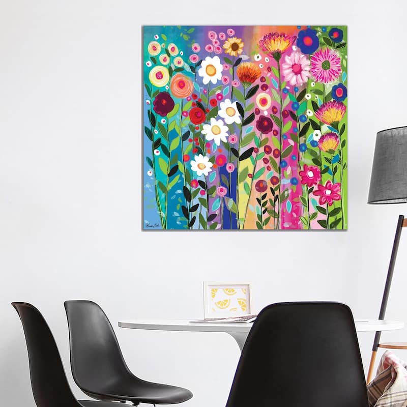 iCanvas "Rainbow Love" by Brenda Bush Canvas Print - 37x37x1.5