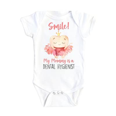 Dental - Baby Boy Girl Clothes Infant Bodysuit Funny Cute Newborn 12