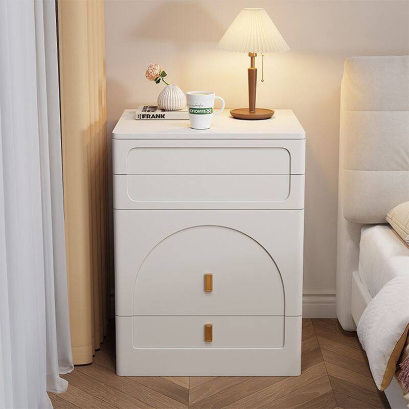 White MDF 3-in-1 Dressing Table with Flip Mirror Glass Top and 3 Drawers and Lighted Vanity Set - 23.6”L x 15.75”W x 31.5”H
