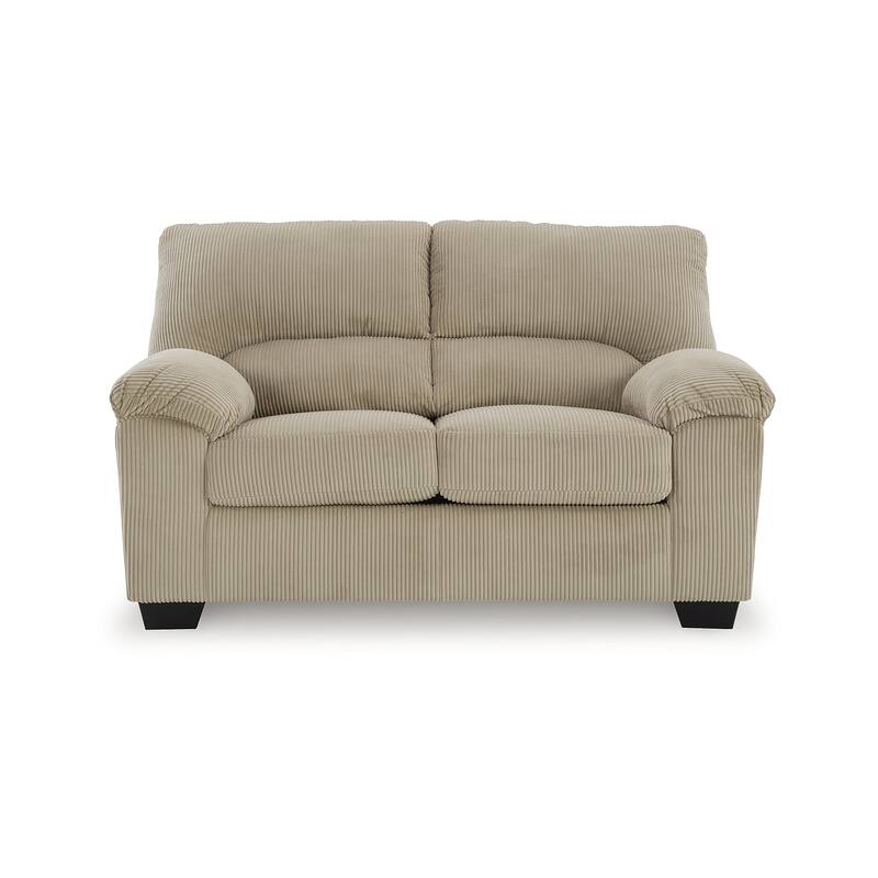 Signature Design by Ashley SimpleJoy Loveseat - 63"W x 38"D x 40"H