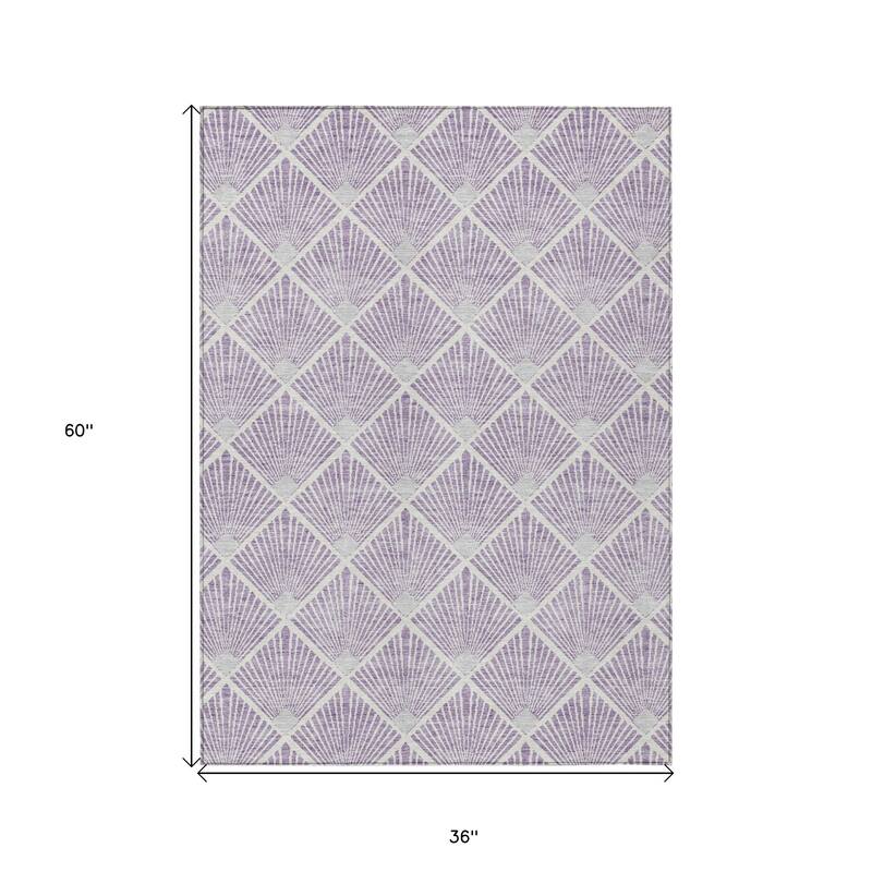 HomeRoots Geometric Transitional Rectangle Outdoor Rug