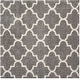 preview thumbnail 43 of 99, SAFAVIEH Montreal Shag Sadia 2-inch Thick Rug 6'7" Square - Grey/Ivory - Square