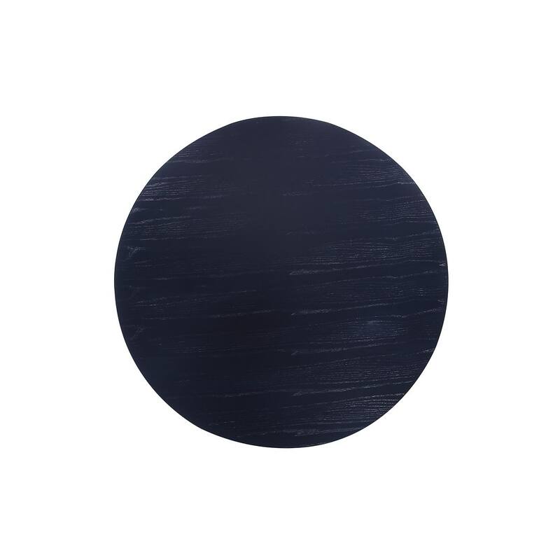 Manhattan Comfort Hathaway Modern 59.05 Solid Wood Round Dining Table