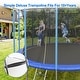 preview thumbnail 6 of 6, Trampolines with Safty Enclosure Recreational Trampolines