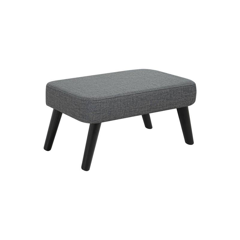 3 in 1 Foldable Linen Chaise Lounge with Adjustable Backrest, Footrest & Detachable Pillow, Convertible Chair Bed, Accent Chair
