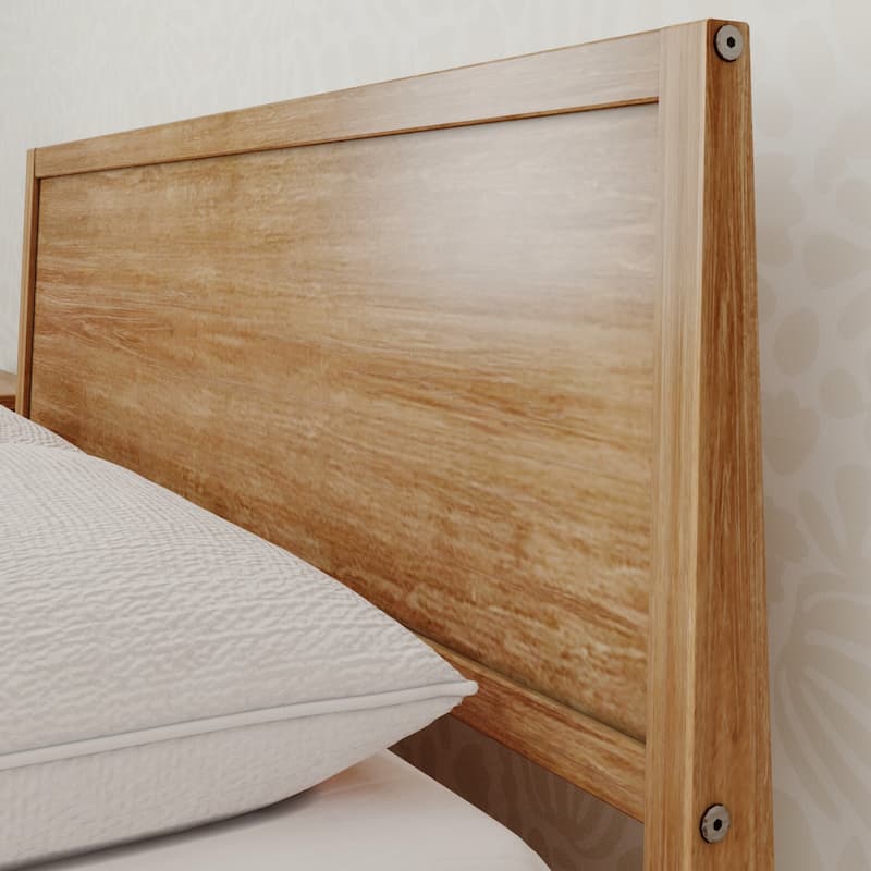 Max and Lily Full-Size Bed with Panel Headboard