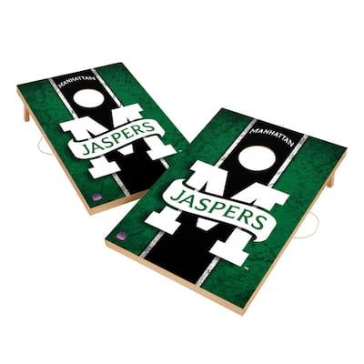Vintage Manhattan College Jaspers Regulation 2x4 Cornhole Set