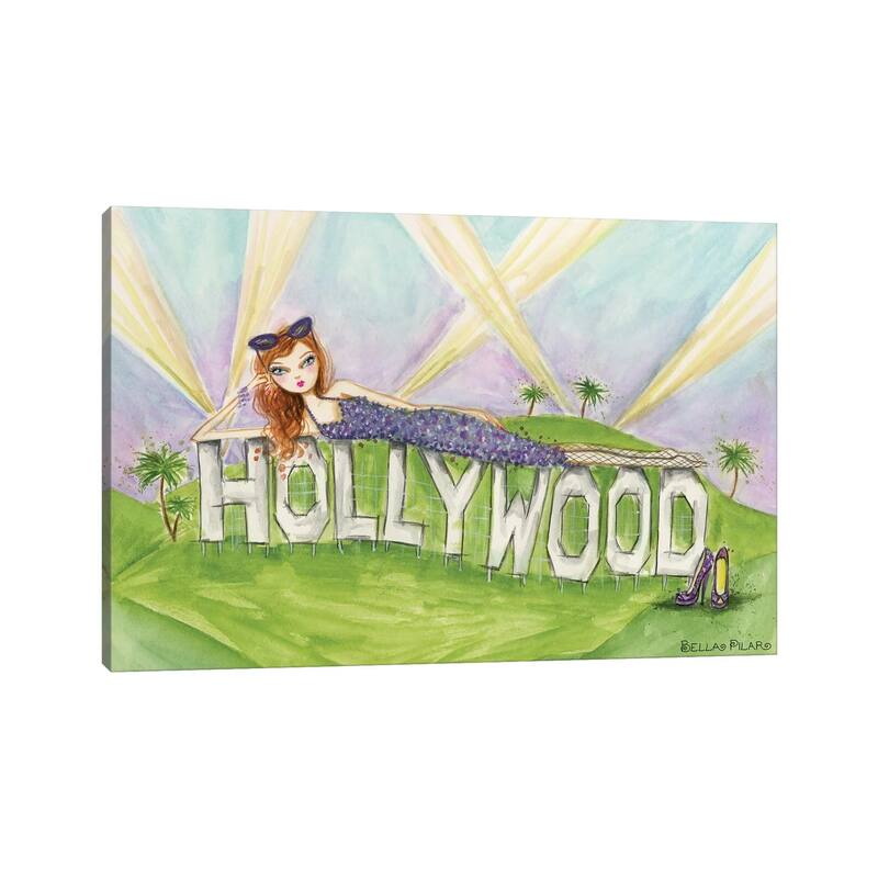 iCanvas "Hollywood" by Bella Pilar Canvas Print