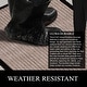 preview thumbnail 94 of 107, A1 Home Collections Polypropylene Rubber Door Mat All Weather Inside Outside Door Mat