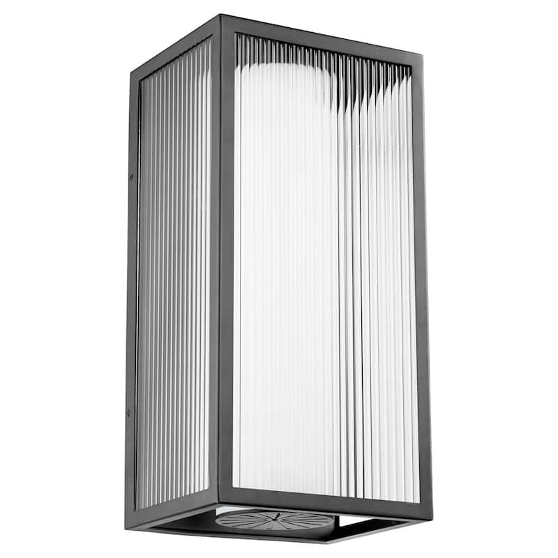Quorum International Maestro 23" Tall LED Outdoor Wall Sconce - Noir