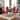 Roundhill Furniture Biony Espresso Wood 5-piece Dining Set with Nailhead Trim