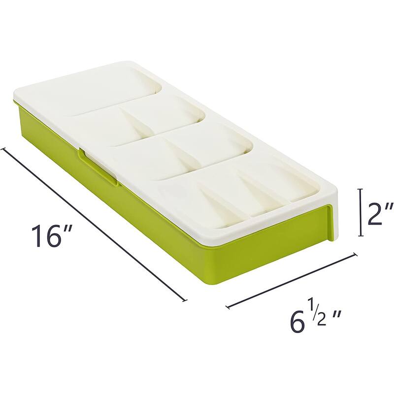 Cheer Collection Expandable Space Saving Cutlery Organizer