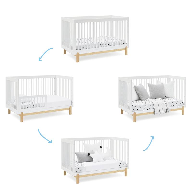 Poppy 4-in-1 Convertible Crib, Greenguard Gold Certified