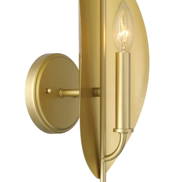 Acroma Steel Candle Wall Light