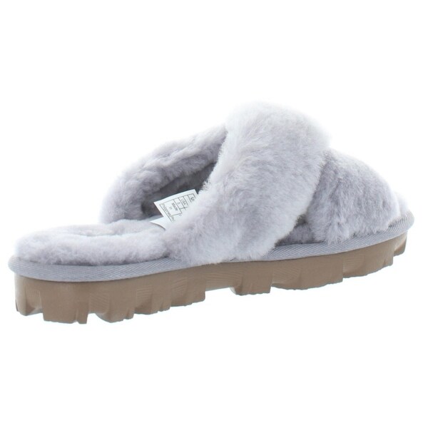 gray ugg sandals