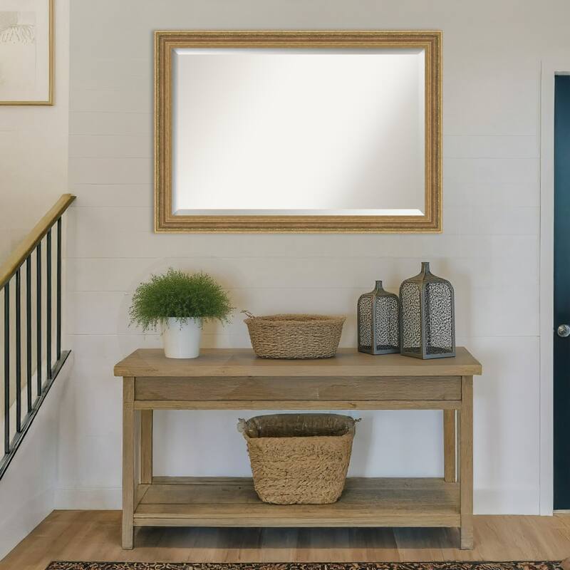 Elliot Gold Beveled Framed Wall Mirror - Elliot Gold