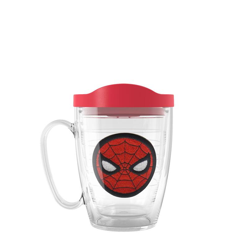 Tervis Marvel Spider-Man Spidey Made in USA Double Walled Insulated Travel Tumbler, Classic - 16oz Mug - 16oz Mug