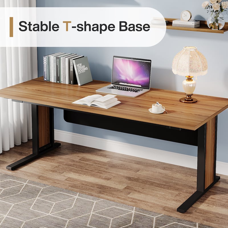 63 Inch Computer Desk, Large Executive Office Desk