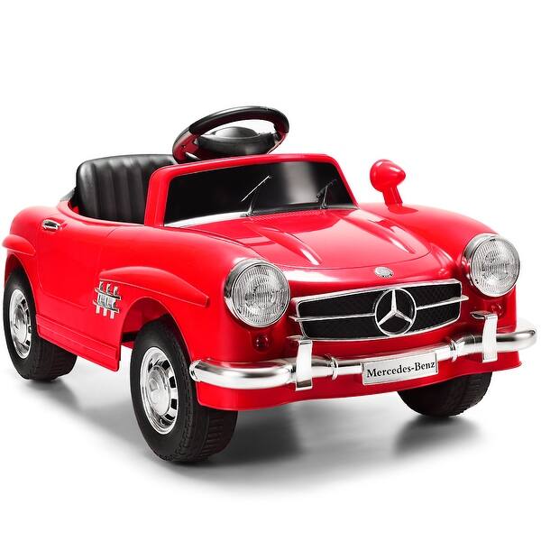 Shop Gymax Mercedes Benz 300sl Amg Children Toddlers Ride On Car