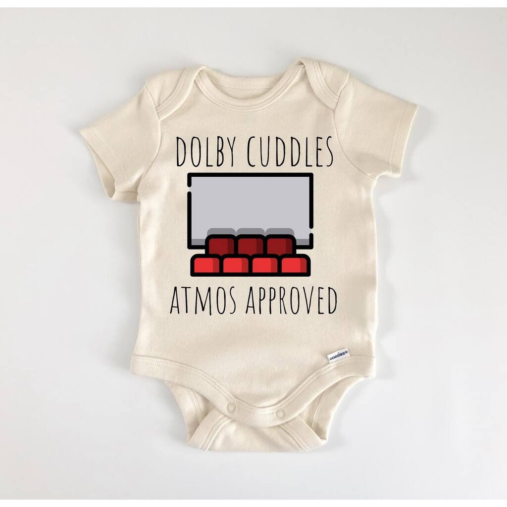 Home Theater Movie - Baby Boy Girl Clothes Infant Bodysuit Funny Cute