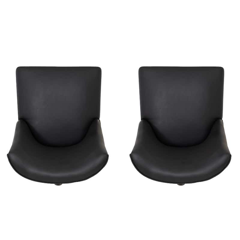 Allard Faux Leather Dining Chairs (Set of 2)
