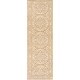 preview thumbnail 17 of 52, Gracewood Hollow Hopkinson Hand-tufted New Zealand Wool Area Rug 2'6" x 8' Runner - Light Brown - Rectangle