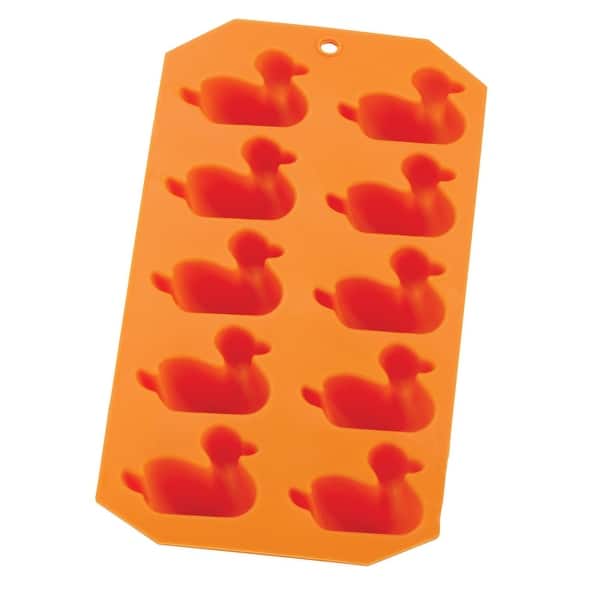 https://ak1.ostkcdn.com/images/products/is/images/direct/02a2f3bc5ccb4559a910277dfc24f6a02d4f1902/HIC-Orange-Silicone-Duck-Shape-Ice-Cube-Tray-and-Baking-Mold---Makes-10-Cubes.jpg?impolicy=medium