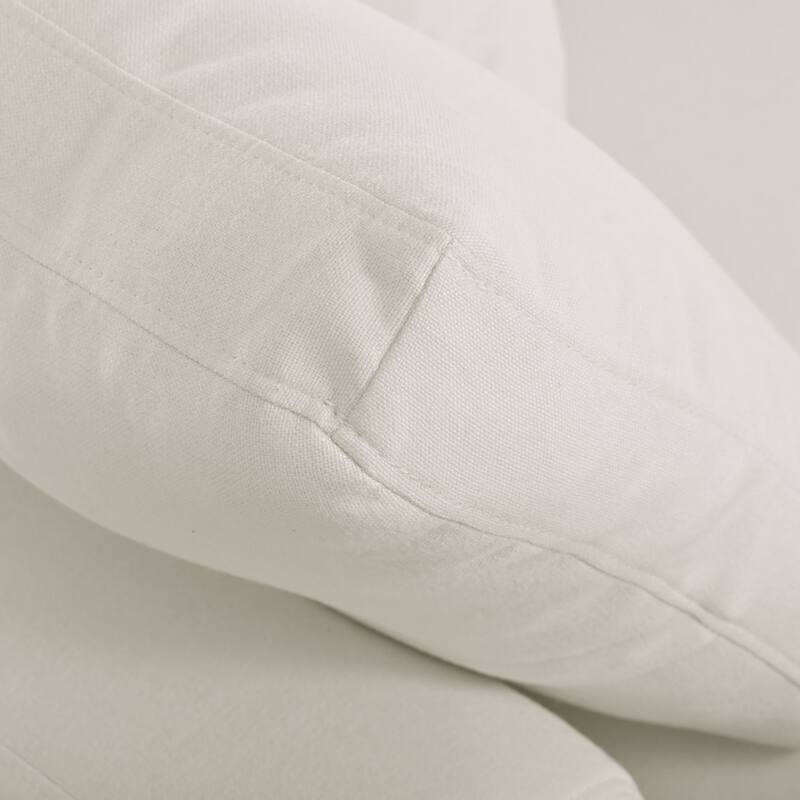 Large U-Shape Sectional Sofa with 4 Pillow, 6 Seat Modern Sofa with Removable Ottomans Upholstered Deep Seat Couches