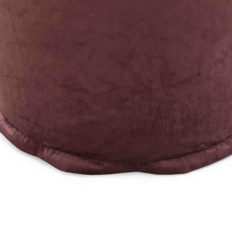 Shimon Cylinder Pouf,Comfortable choice, multiple functions, classic design, and cozy corners Blush