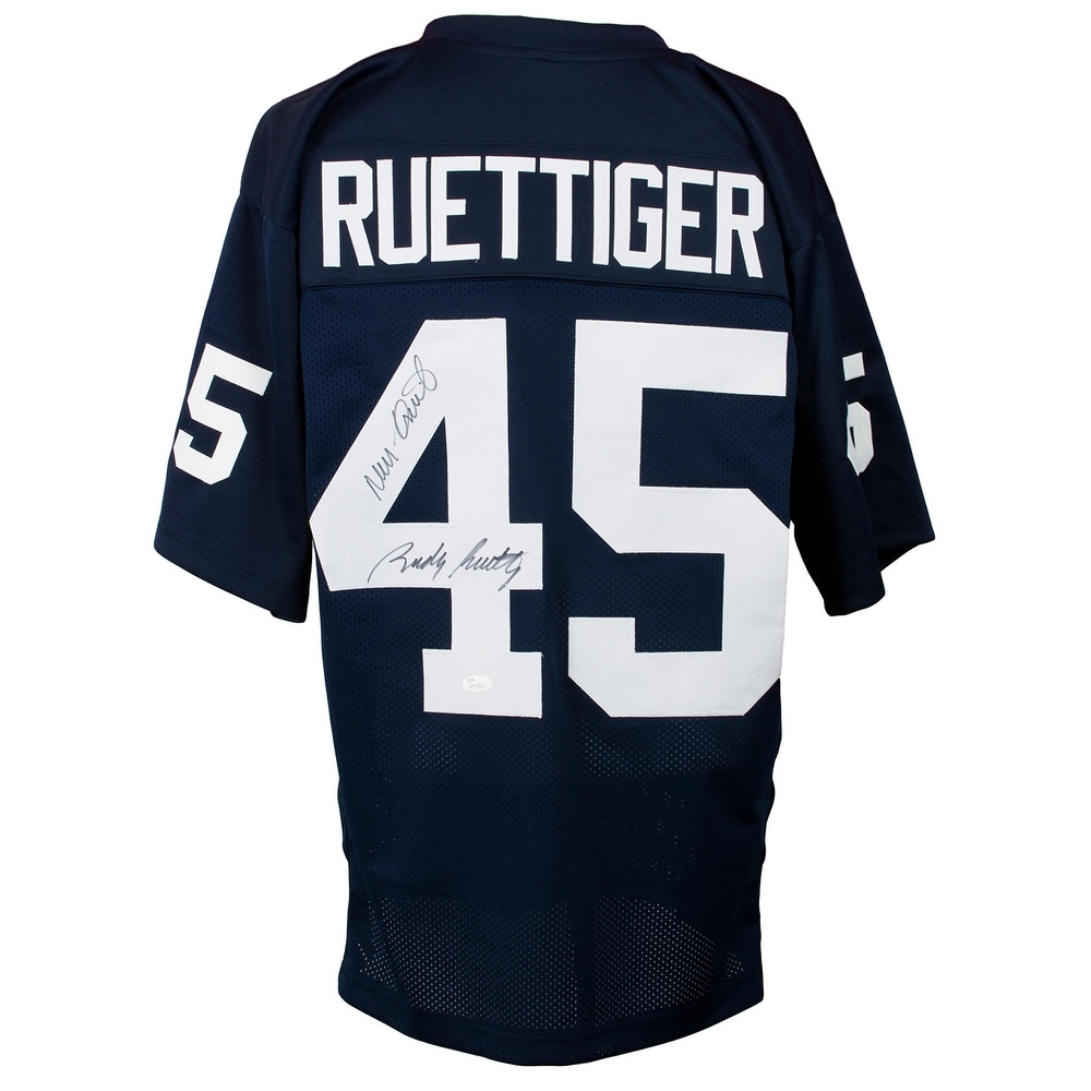 Shop Rudy Ruettiger Signed Custom College Football Jersey Never