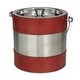 preview thumbnail 17 of 16, Leather Modern Wine Holder - 8 x 7 x 12