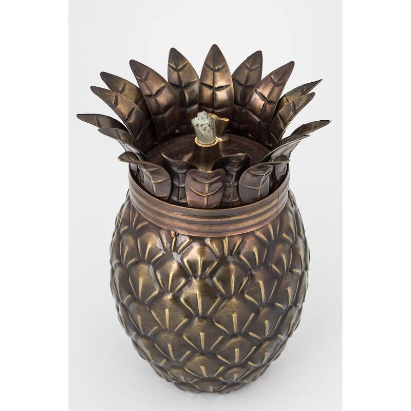 Pineapple Tabletop Tiki Torch
