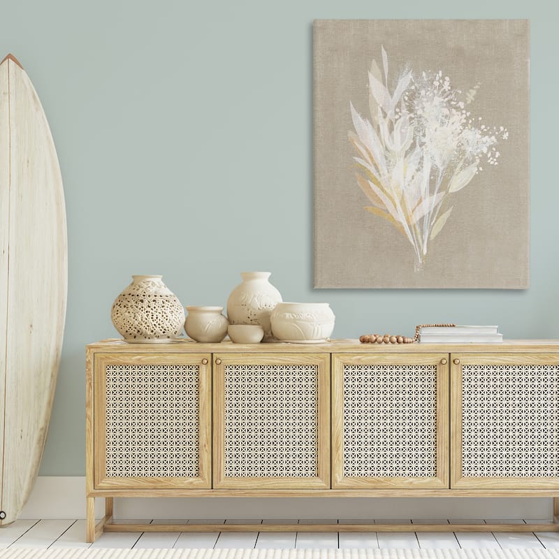 Stupell Natural Herb Impression Canvas Wall Art Design By Susan Jill