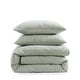 preview thumbnail 6 of 6, Tommy Bahama Harbor Palm Cotton Green Duvet Cover Set