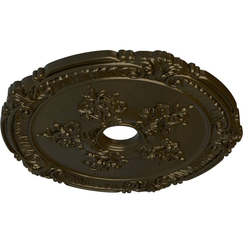 26"OD x 3 3/4"ID x 1 1/2"P Attica with Rose Ceiling Medallion