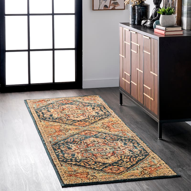 Nuloom Tabetha Tribal Medallion Area Rug