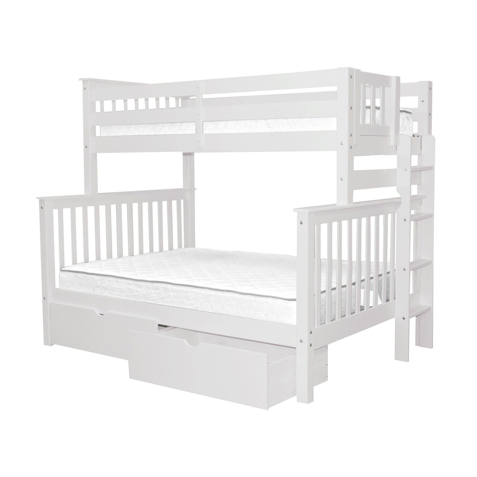 Taylor & Olive Trillium Twin over Full Bunk Bed & 2 Drawers | eBay