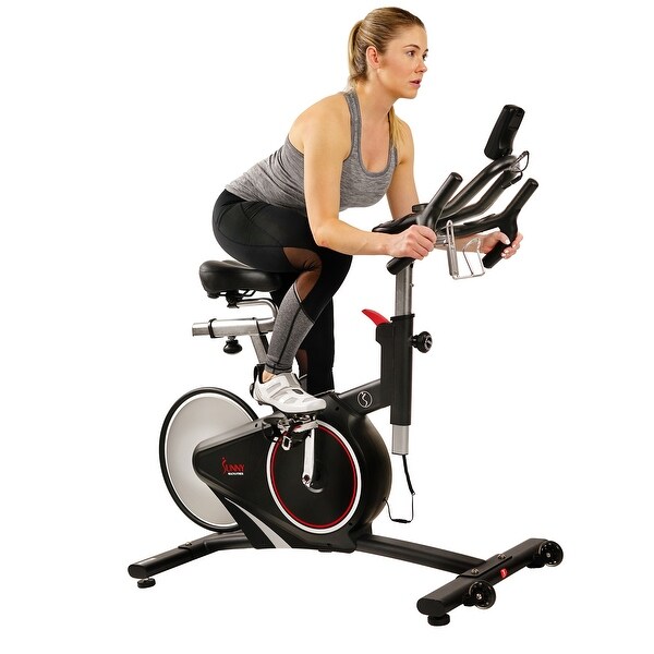 Sunny Health Fitness Belt Drive Magnetic Indoor Cycling Bike