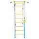preview thumbnail 5 of 10, Natural Steel 5-in-1 Kids Wall Climbing Gym with Rings and Rope Ladder - Multi Color - 43.31” L x 33.07” W x 86.61” H