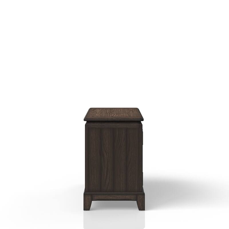 Chocolate Office Storage Credenza - Chocolate