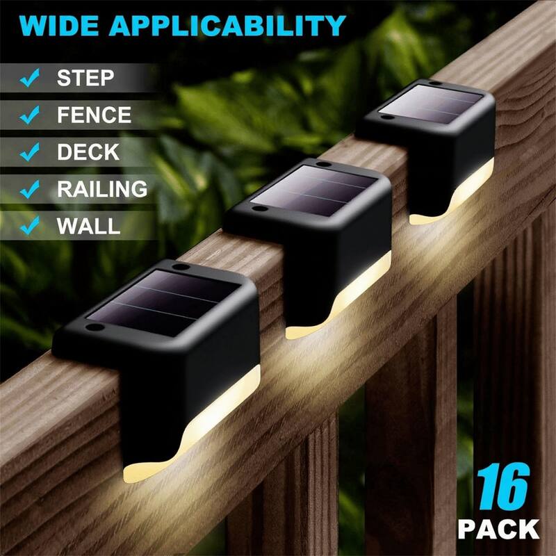 Warm light-32PCS Led Solar Deck Light