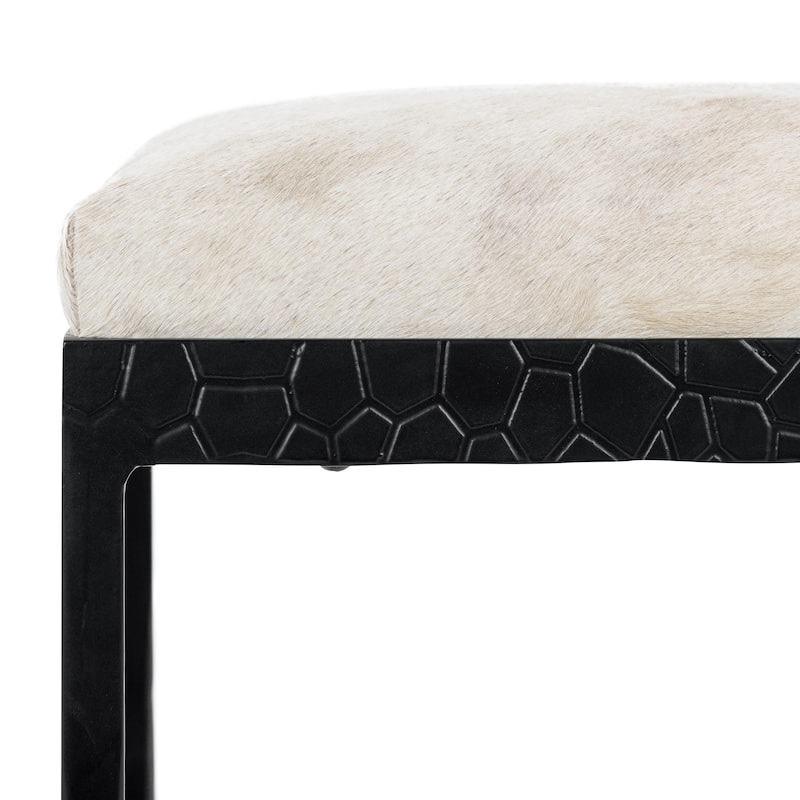 Classic Home Bose Leather Counter Stool